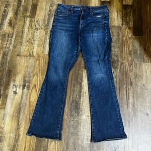 American eagle high rise skinny kick jeans
